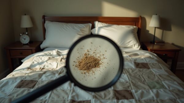 Reconnaître la présence de punaises de lit : indices et actions à entreprendre
