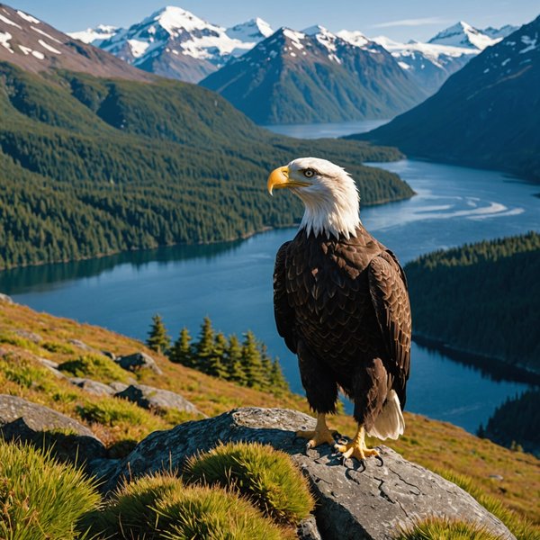 Quelles croisières offrent des randonnées pour observer les aigles en Alaska?